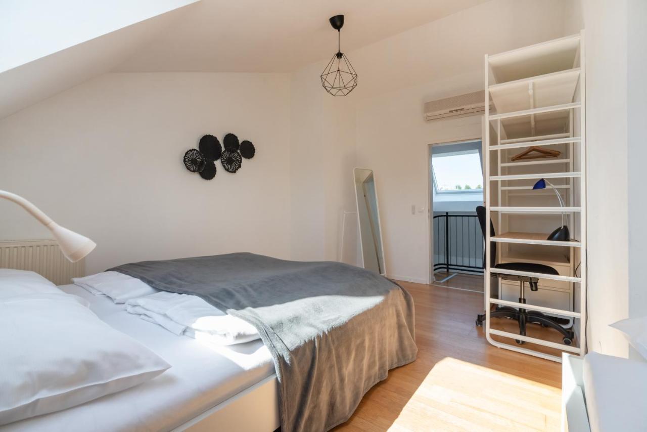 Vienna Roof Top Apartment With Terrace, Parking And Ac Екстериор снимка